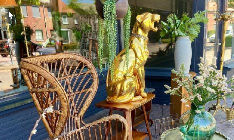 Tweedehands winkel in Bakel